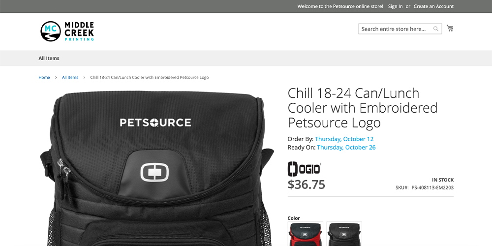 Mock-up for petsource online store 2