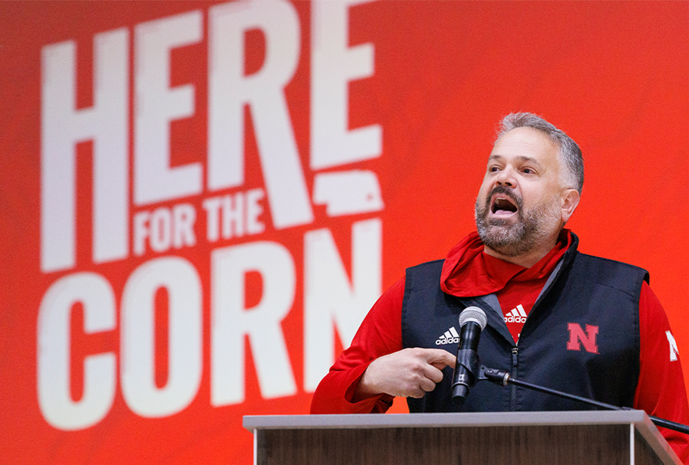 Matt Rhule Speaking at Admitted Student Day